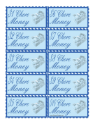 Blue Chore Money