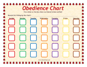 Child Obedience Chart