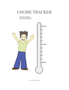 Chores Tracker Thermometer