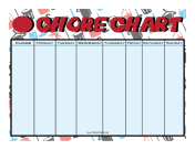 Cleaning Supplies Chore Chart
