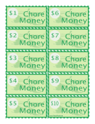 Green Chore Money