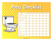 Potty Checklist