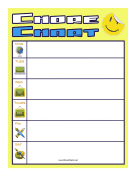 Smiley School Chore Chart