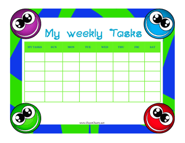 Child Weekly Tasks