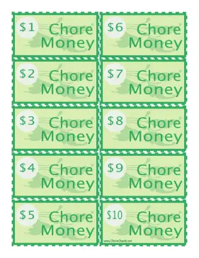 Green Chore Money