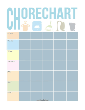 Home Chore Chart