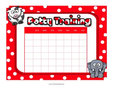 Potty Training Chart