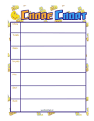 Building Blocks Chore Chart