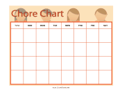 Child's Chore Chart
