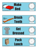Morning Routine Schedule