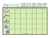Task Family Chore Chart